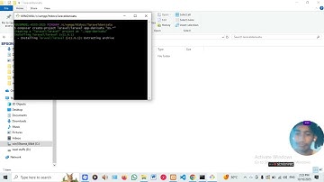 belajar laravel - proses install project laravel