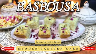 Arabian Delight | Perfect Basbousa Every Time | हर बार परफेक्ट बासबूसा | @H2FKitchen