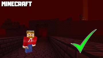 How to Find Nether Fortress Quickly! Minecraft 1.18.2