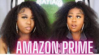 😍😍AMAZON PRIME AFFORDABLE KINKY CURLY WIG  😍😍|| UNICE HAIR