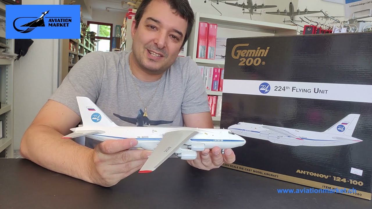 Die dritte Formneuheit von Gemini in 2023: Die An-124