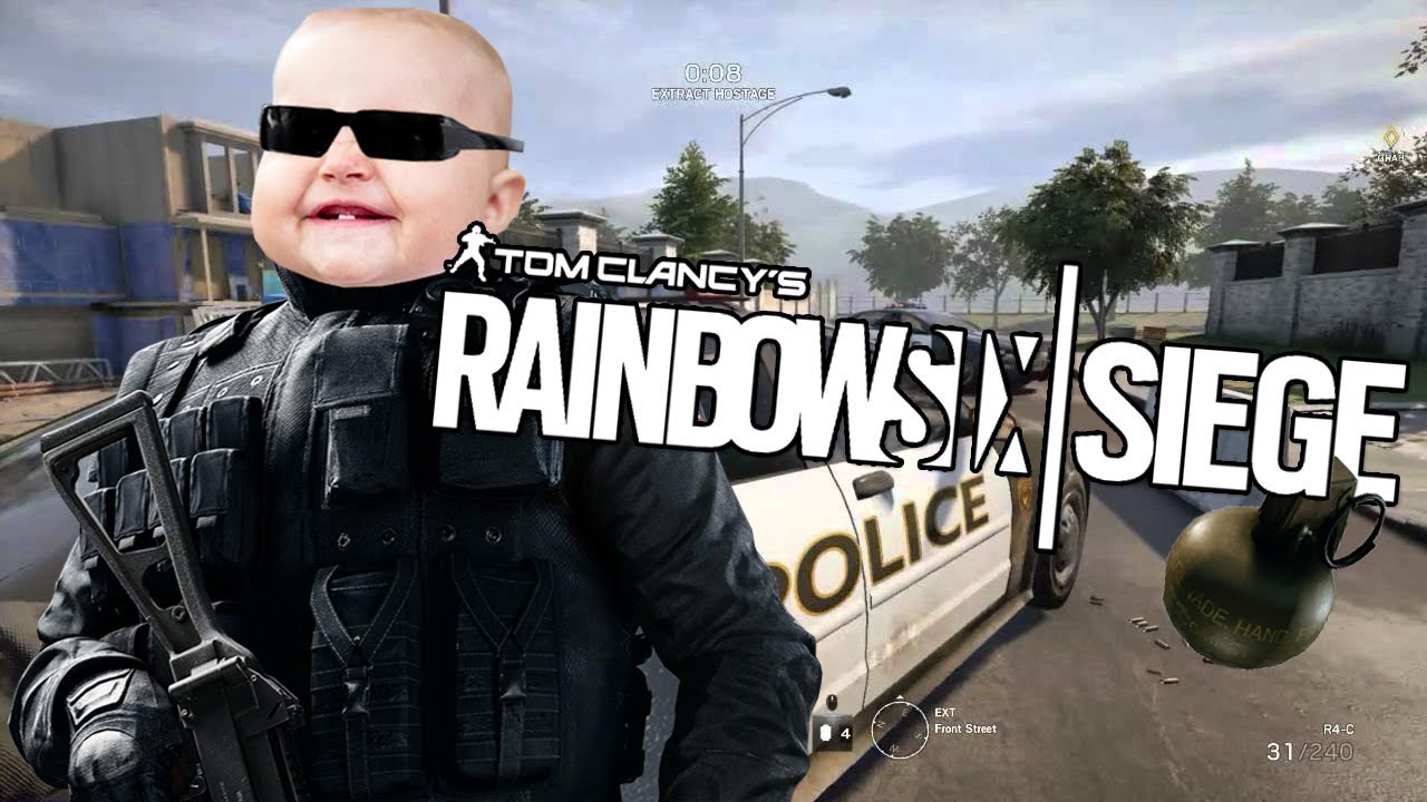 IRRITANDO JOGADORES NO RAINBOW SIX SIEGE: Criança Irritante!