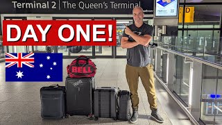 Travelling from London to Melbourne! Day 1 Oz Vlog | 4k