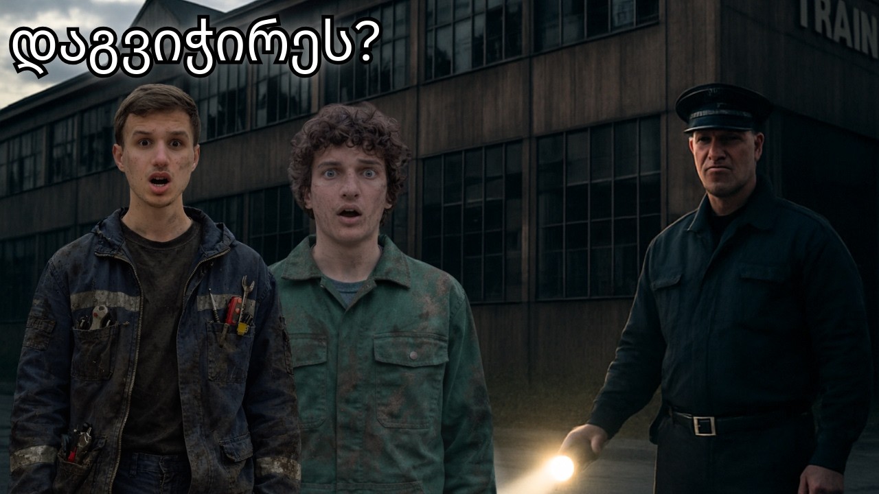 მიტოვებული მატარებლების ქარხანა - შიგნით შესვლა შეცდომა იყო...