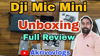 YouTubers के लिए BEST Mic? 🎤 DJI Mic Mini Unboxing | Akrivovlogs