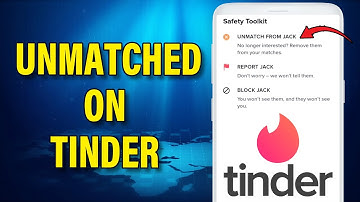 How to Delete Matches  on Tinder | Unmatched on Tinder | Tinder Help