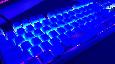 Japanese Keycaps on Apex Pro Ghost Edition + Sound Test