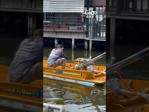 The Evolution of Thailand's Traditionaal Boats into High-Speed Racers #shorts