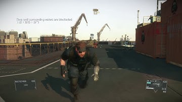 MGSV PHANTOM PAIN - FOB INFILTRATION COMMAND PLATFORM DAYTIME 2