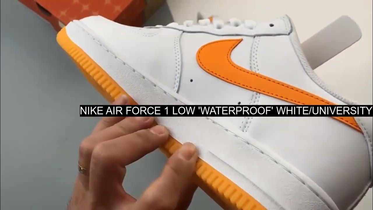 Nike Air Force 1 Low Waterproof University Golf FB8875-700