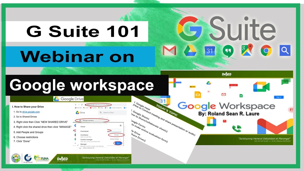 How to use Google workspace - YouTube