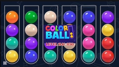 Level 1141 - 1150 || PERPECT! SORT COLOR BALL #trending