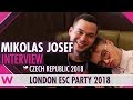 Mikolas Josef (Czech Republic 2018) Interview | London Eurovision Party 2018