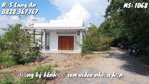 Nhà Vườn Nghỉ Dưỡng View Sông  Đẹp giá rẻ tại Thủ Thừa, Long An