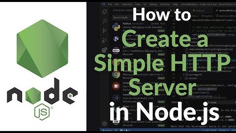 How to Create a Simple HTTP Server in Node.js | HTTP Module Basics & Example Tutorial 2025
