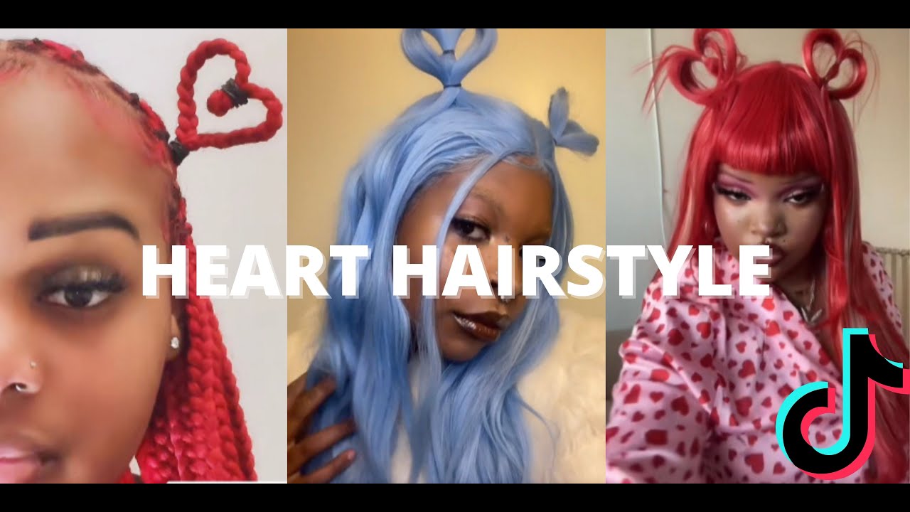 6 Heart Hairstyles in 6 Minutes  Valentines Day  gabbylovesyou93