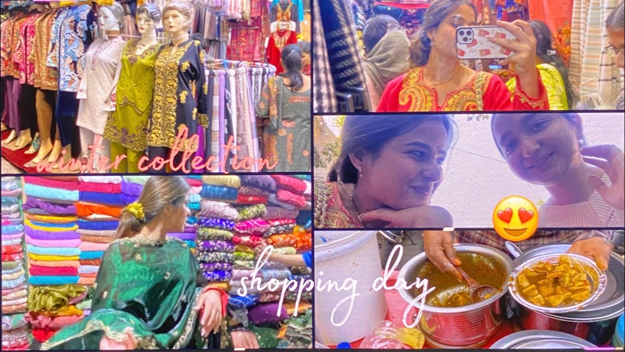Shopping Day😍|| New winter collection& Party wear suits ❤️|| Parade Market Jammu ❤️