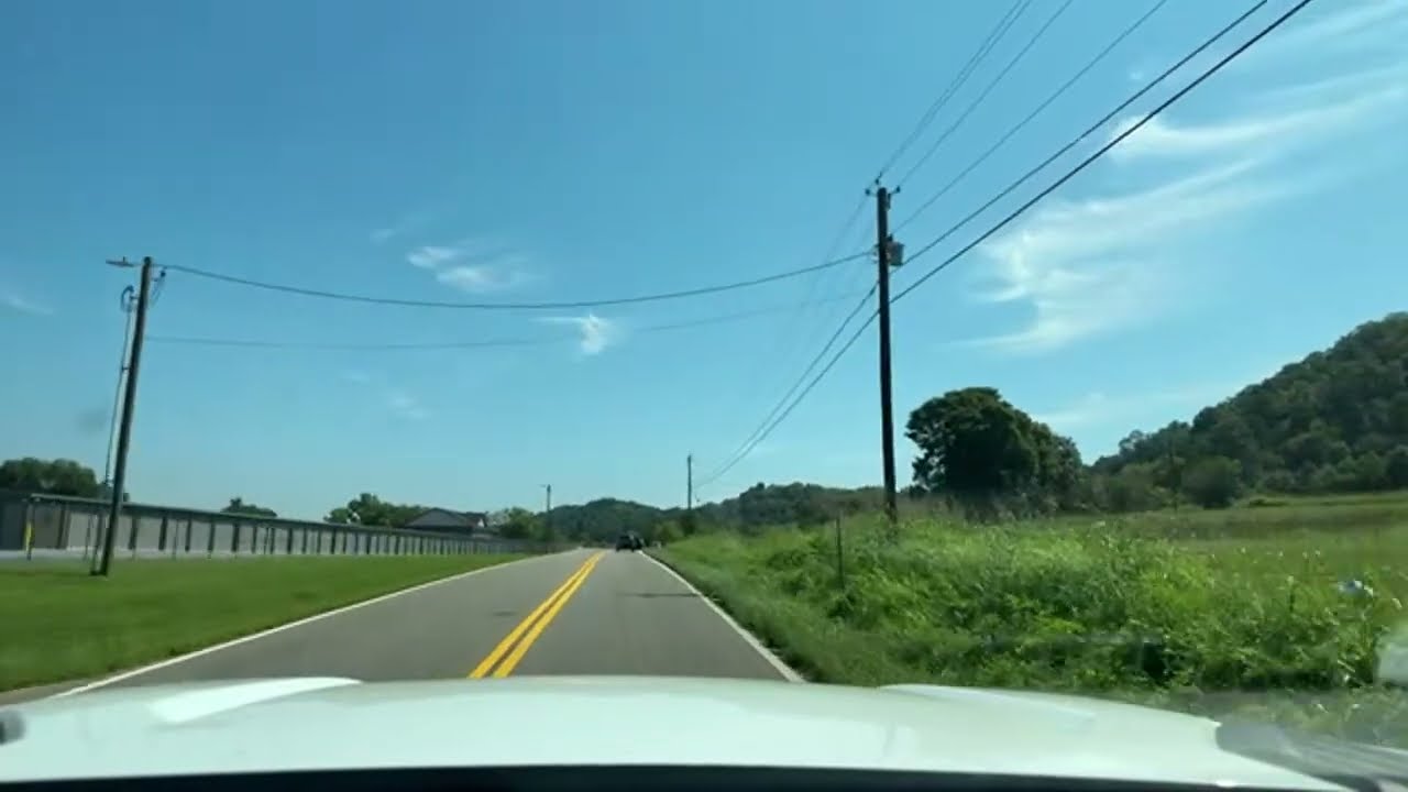 Driving from Seymour Tn to Sevierville Tn driving Boyd’s creek highway 