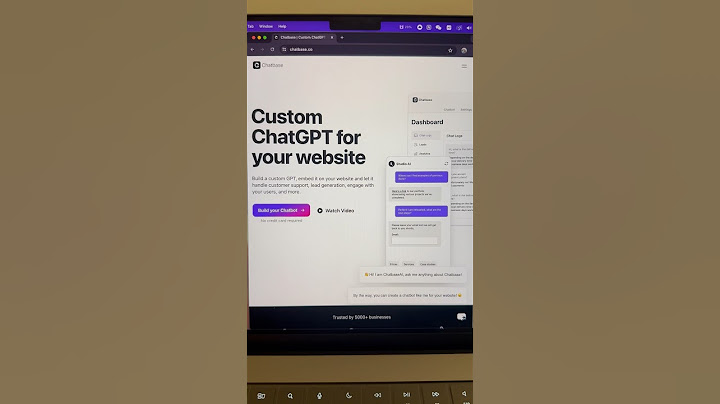 build a custom ChatGPT for your website #ai #chatgpt #chatbot #productivity