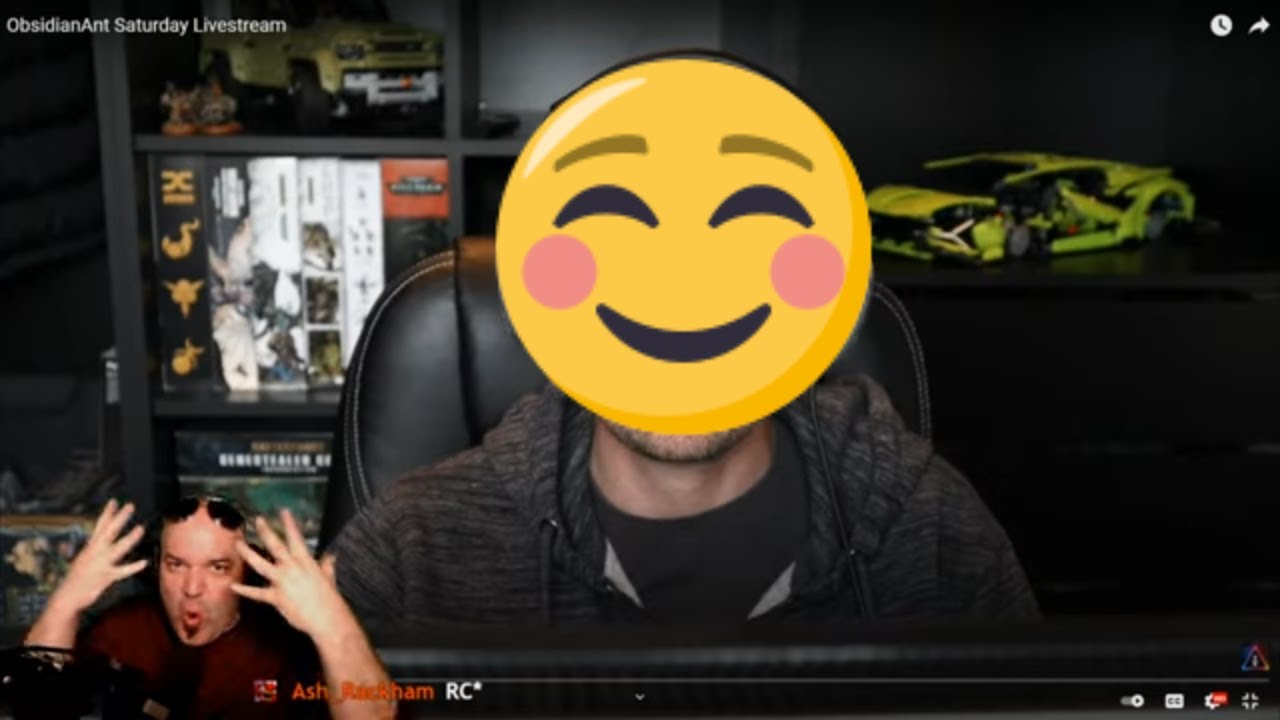 DG REACTS to Obsidian Ant FACE REVEAL & ELITE DANGEROUS DIES... not related