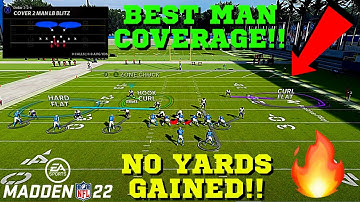 *NEW META* BEST MAN COVERAGE IN MADDEN 22! SHUTDOWN DEFENSE STOPS TRIPS & SINGLEBACK ELITE BREAKDOWN
