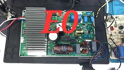 Panasonic Dawlance TCL PEL Dc inverter ac E0 error code Dc inverter ac pcb training class Babar