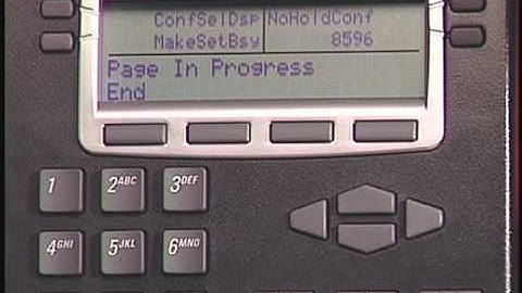 Nortel 2002 Zone Paging