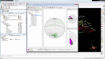 How to use the Stereonet application - GOCAD Mining Suite - May