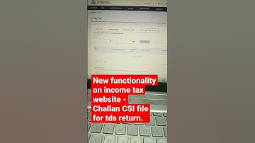 Challan CSI file download from Income Tax Portal  #tdsreturn