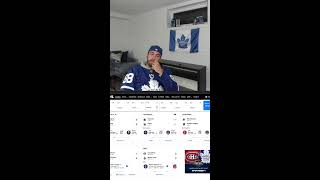 MAPLE LEAFS V CANADIENS REACTION FULL GAME