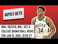 NBA Picks (1-7-21) Pro Basketball Expert Predictions ...