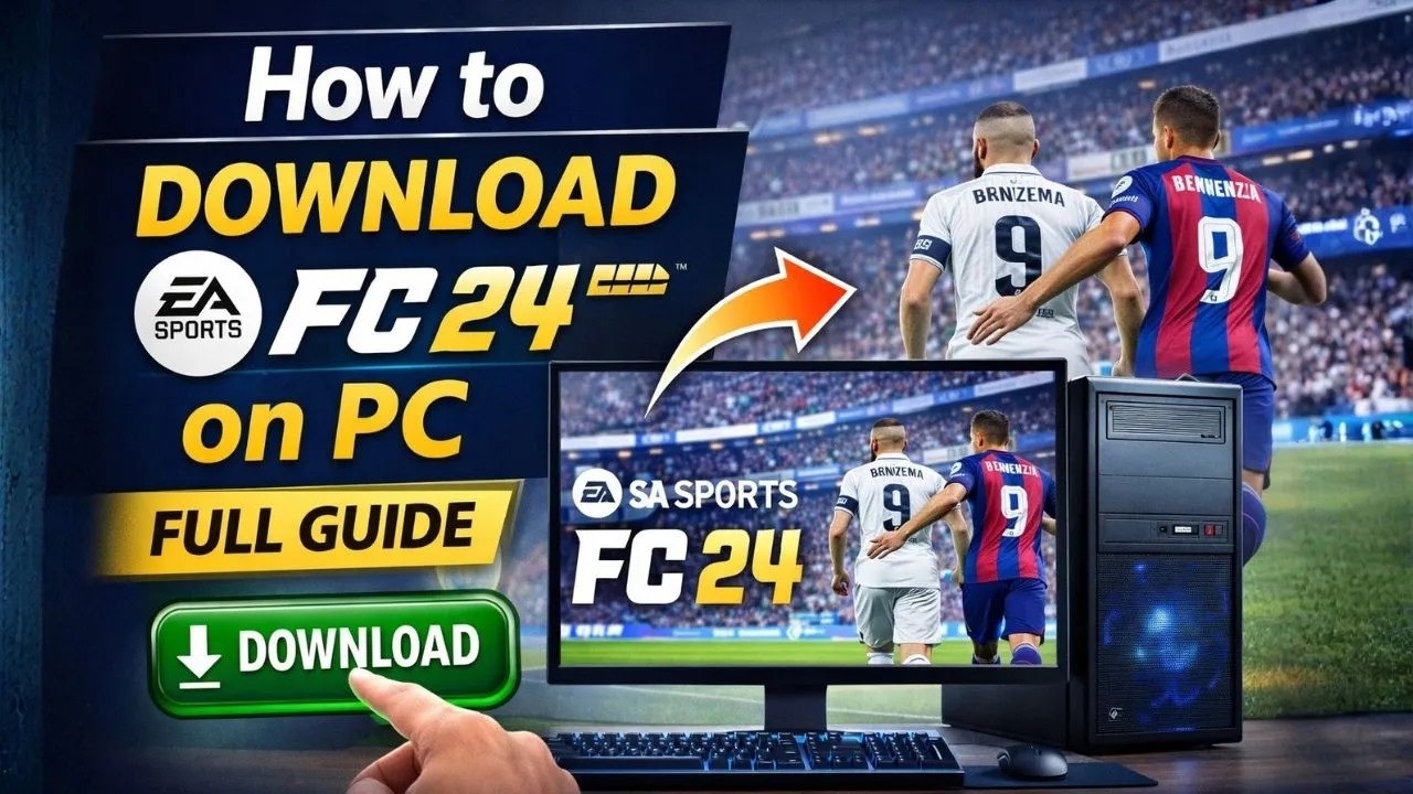 How to Download EA SPORTS FC 24 on PC - YouTube