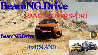 BeamNG Drive RANGE ROVER SPORT 4X4 ISLAND DRİFT BURNOUT #beamngdrive #beamng #beamngmods screenshot 1
