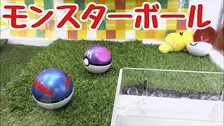 モンスターボールが景品のクレーンゲーム！２つともゲット&開封！