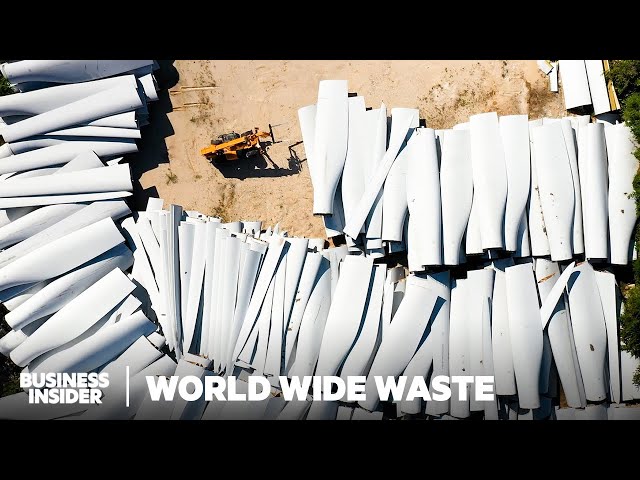 How Bad Is The Wind Turbine Trash Problem? And Can We Solve It? | World Wide Waste