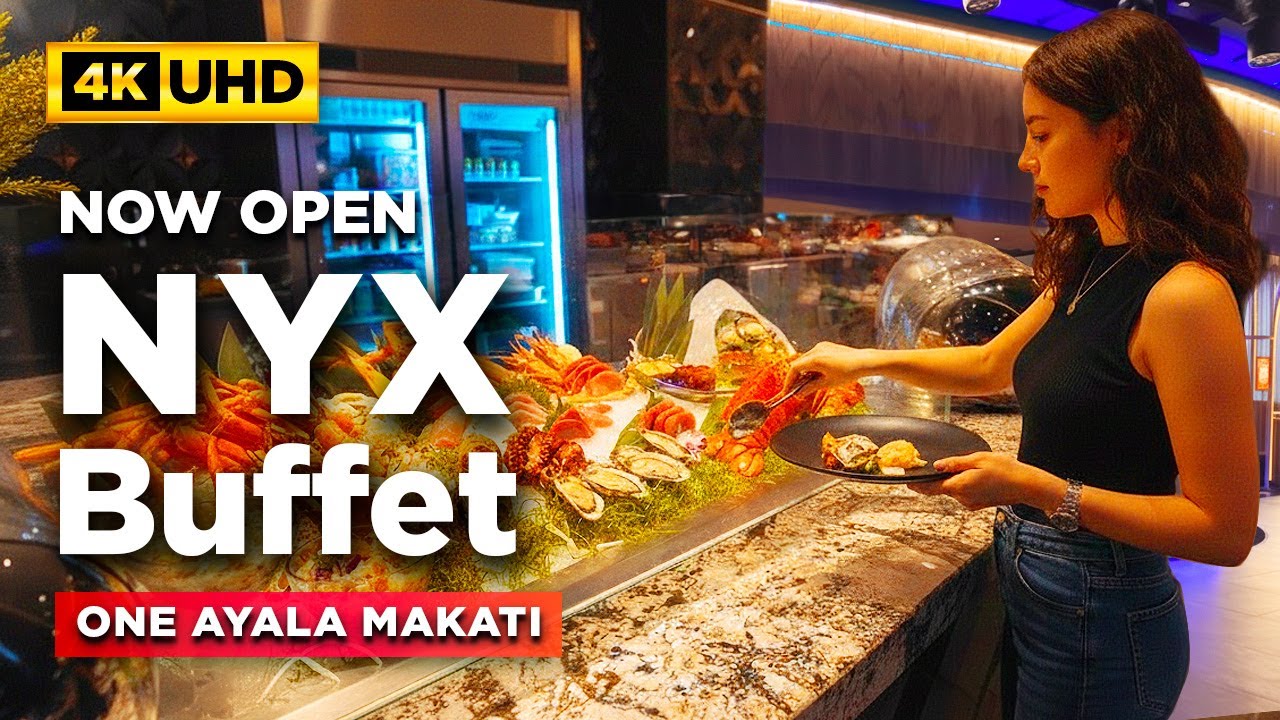 NYX BUFFET is NOW OPEN! | Vikings' NEWEST Luxury Buffet at One Ayala Makati | Prices and Tour