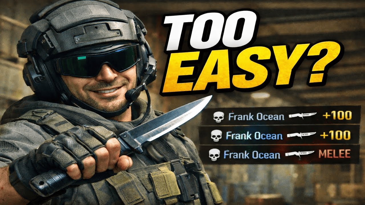 The Knife Grind Was WAY Easier Than I Expected | BO7 Singularity