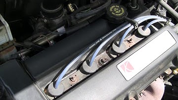 Engine of 2002 Saturn SC