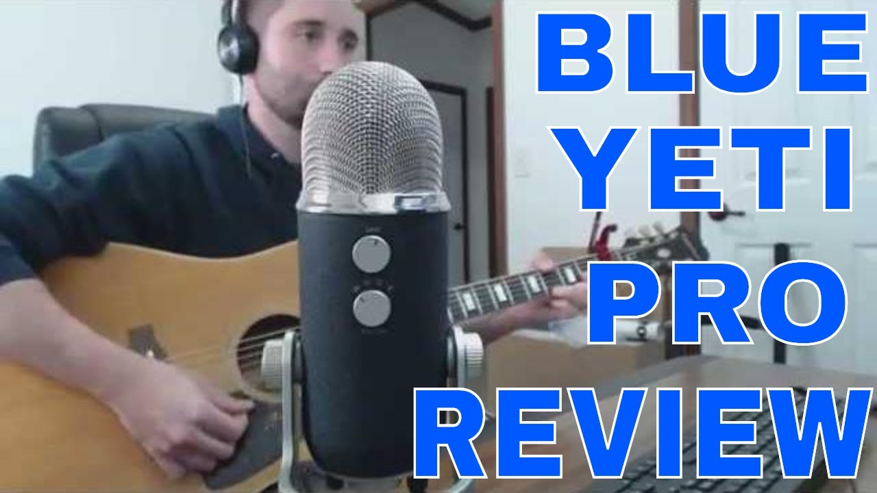 Blue Yeti Pro Usb Xlr Microphone Audio Sound Test Youtube