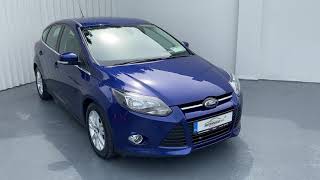 2014 Blue Ford Focus
