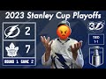 Lightning vs Maple Leafs ROUND 1, GAME 2 Fan Reaction | 2023 Stanley Cup Playoffs