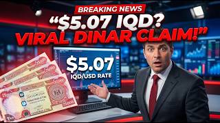 UPDATE: The Truth About the Viral $5.07 Iraqi Dinar Exchange Rate! 🏦 💰 RV News 2026