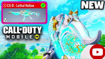 Mythic CX-9-Lethal Hollow Full Lucky Draw CODM | Hollow Flight Mythic Cod Mobile