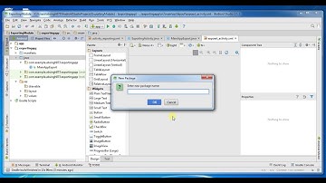 creating  aar file for android module Export and import 1