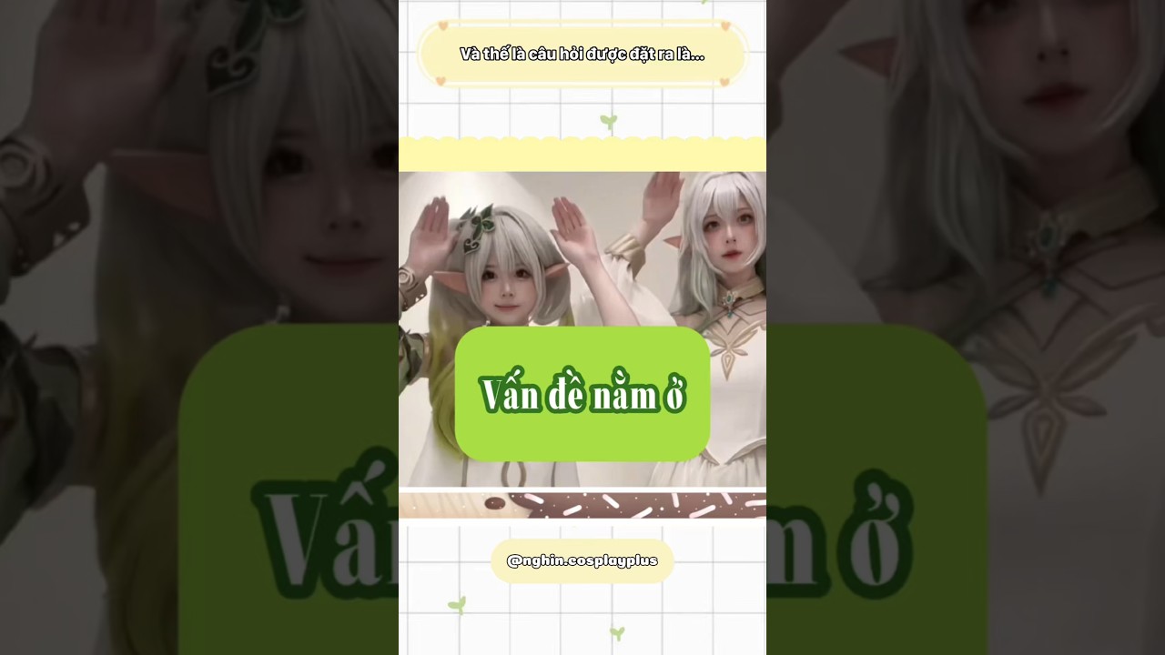 Vấn đề nằm ở... #cosplay #cosplayer #nahida #genshinimpact #shorts