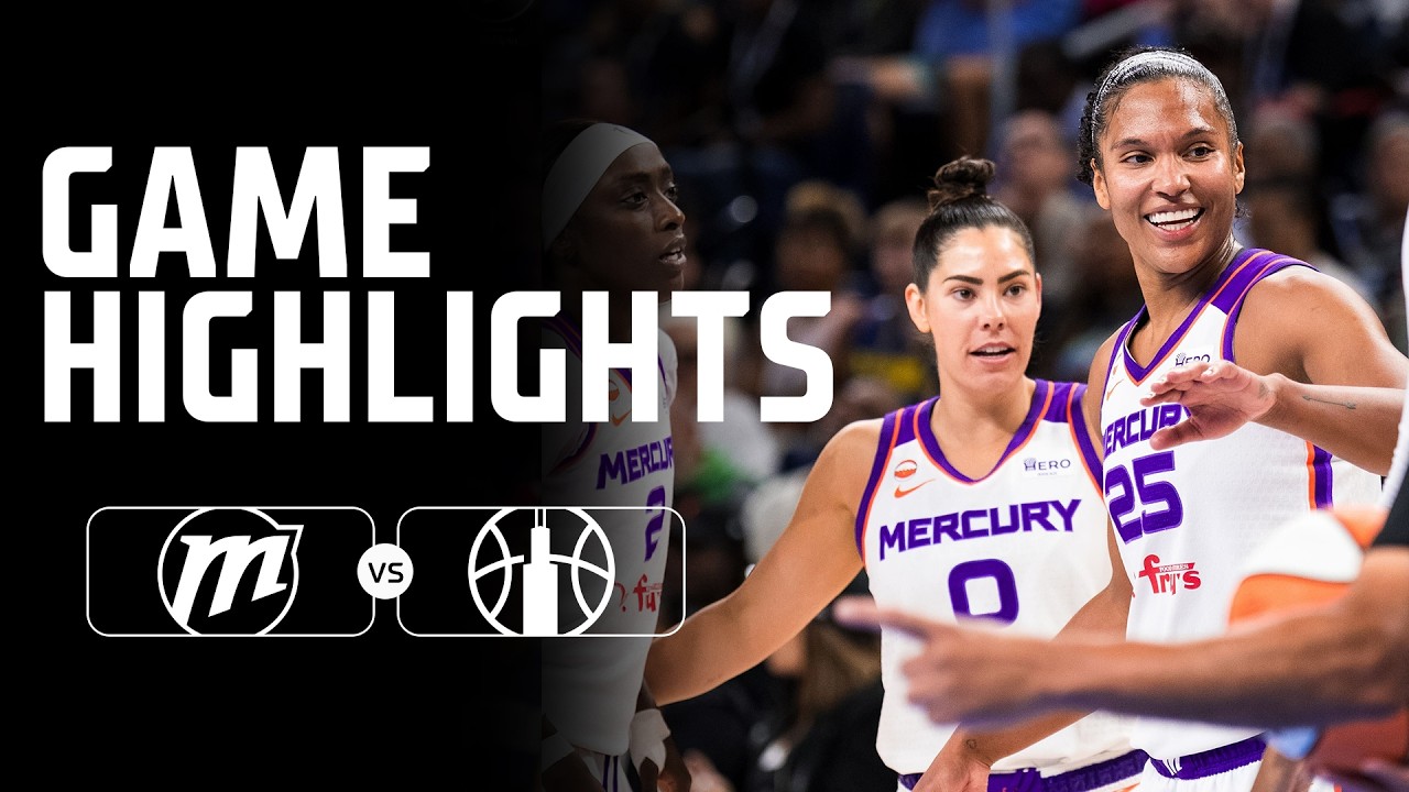 Phoenix Mercury WIN Highlights at. Chicago Sky | August 3, 2026