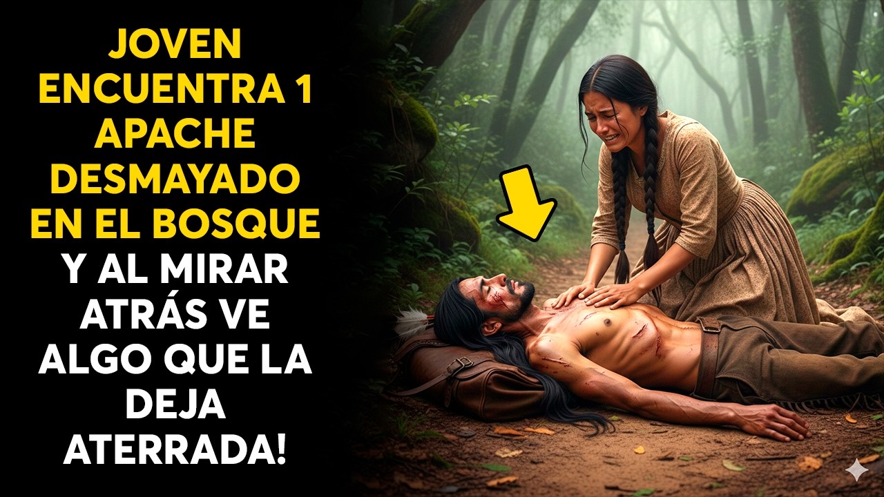 JOVEN ENCUENTRA 1 APACHE DESMAYADO EN EL BOSQUE Y AL MIRAR ATRÁS VE ALGO QUE LA DEJA ATERRADA!