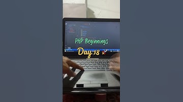 Day 18: learning php server side language 💪🏻🚀 #scratchcoding #codingdays #challenge #coding