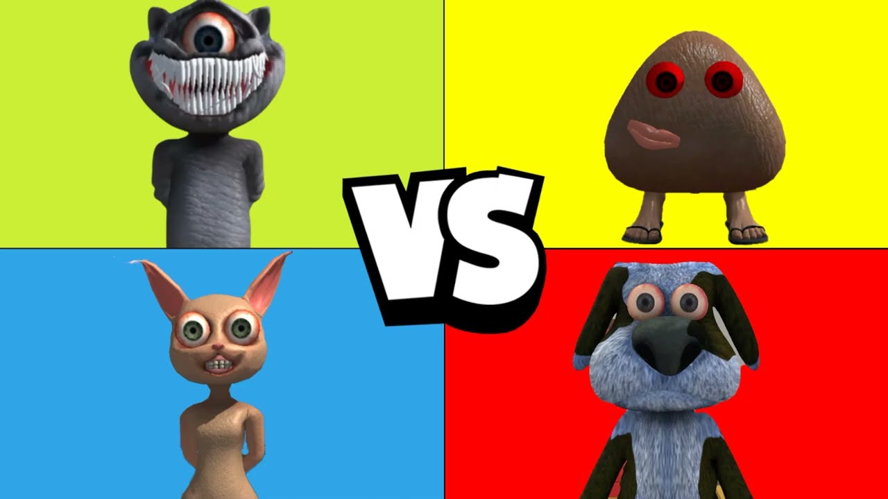 Scary Juan vs Scary Ana vs Scary Pablo vs Peu RTX