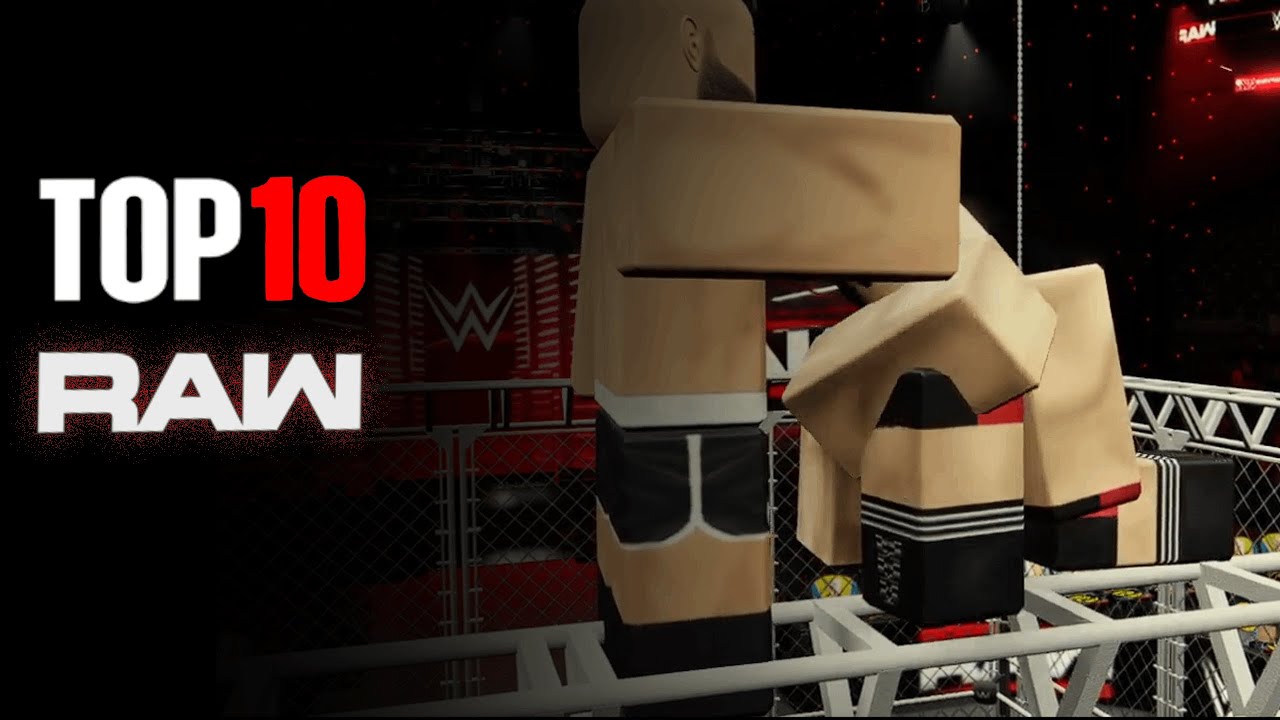 Top 10 WWE X Roblox Raw Moments January 19 2026 YouTube 